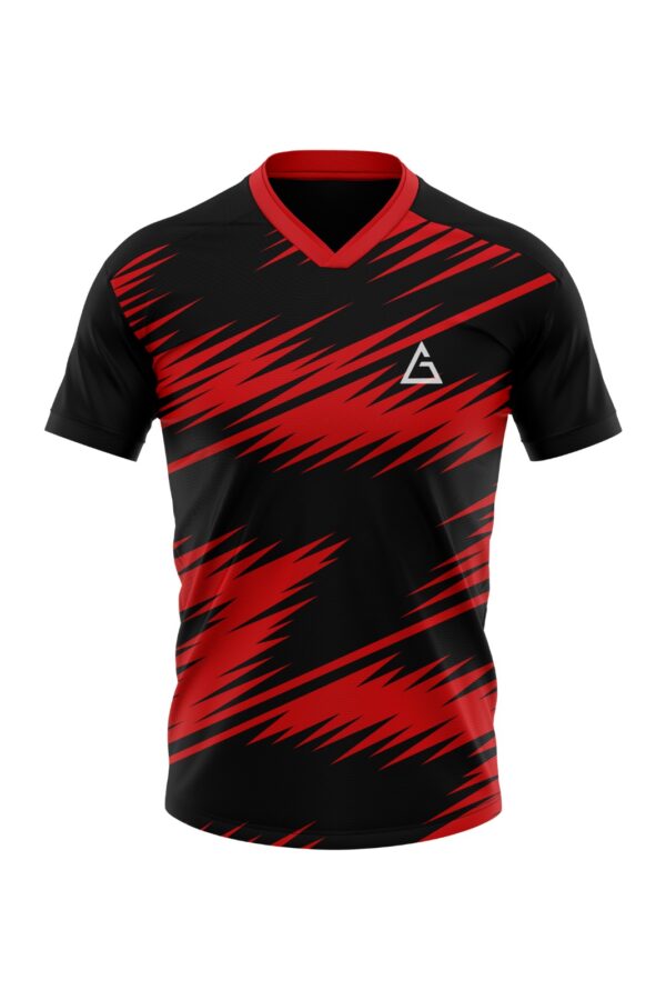 Custom Football Jersey Design Midnight Flame premium team jersey