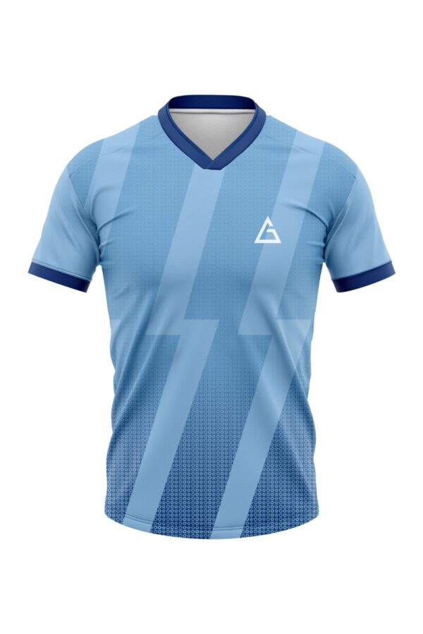football jersey design electric blue