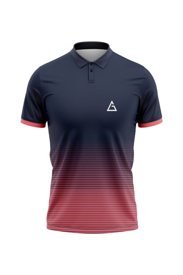 Personalised Cricket Jersey Gradient Glide – Front View