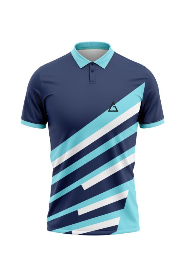Cricket Jersey Design Online Blue Horizon – Front View