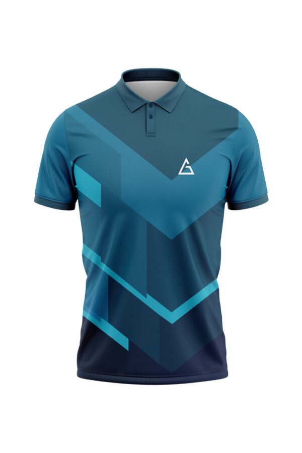 Custom Cricket Jersey - Ocean Pulse