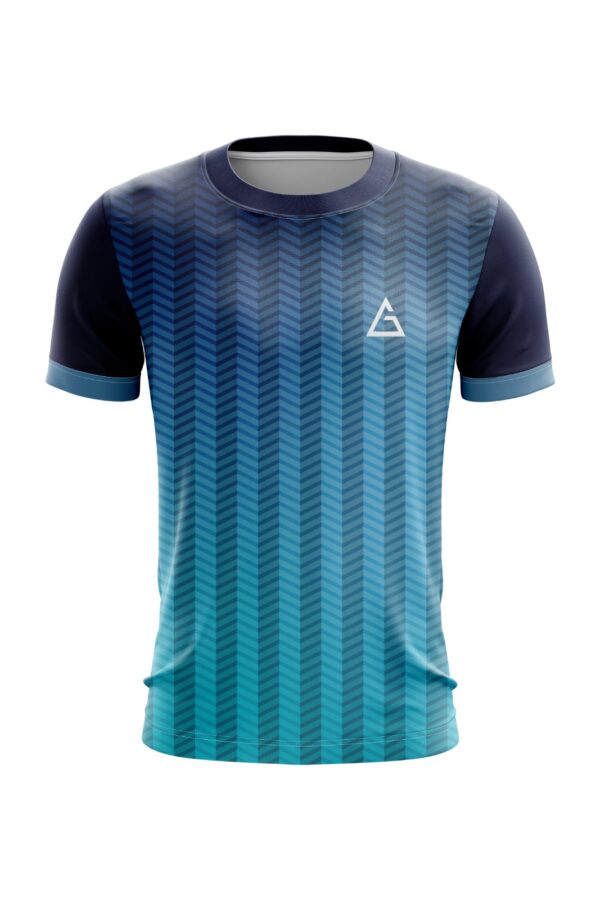 vertex pro custom football jersey chevron gradient design