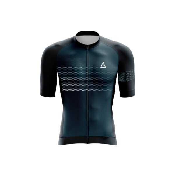 Aidon Global AeroCyclist Pro Jersey front view with aerodynamic design and lightweight fabric