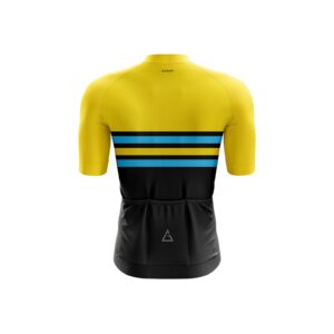 Aidon Global VelocityRide Cycling Jersey back view with space for custom logos and designs