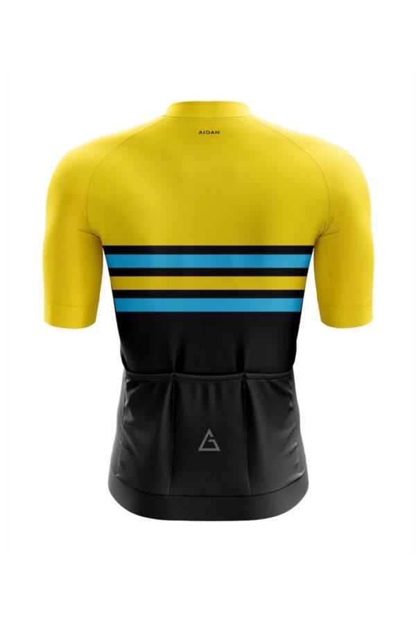 Aidon Global VelocityRide Cycling Jersey back view with space for custom logos and designs