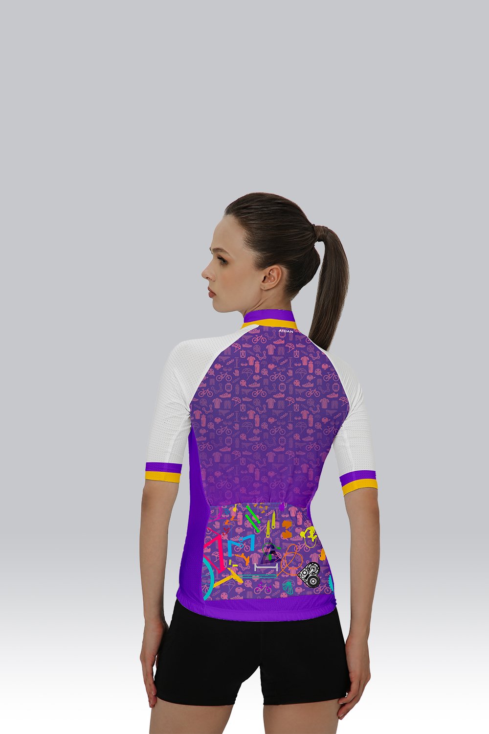 Vivid Velocity Race Fit Cycling Jersey - Image 2