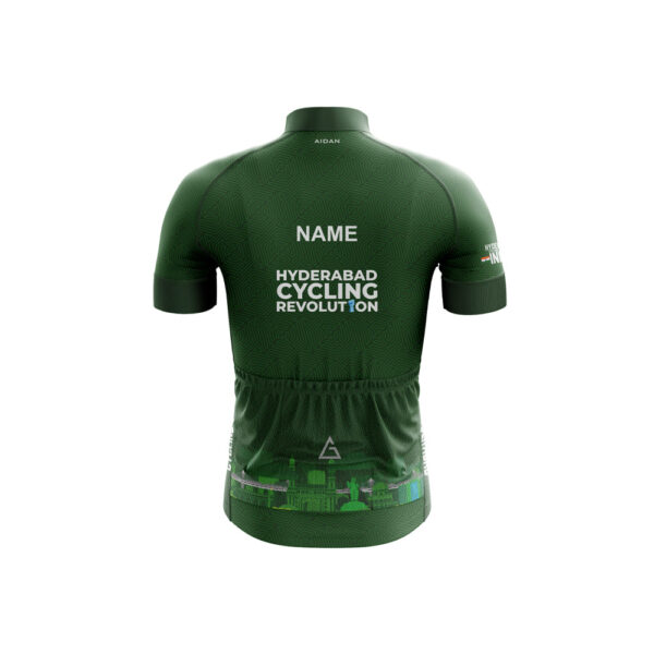 Club Fit Half Sleeve Cycling Jersey Team Hyderabad Cycling Revolution (BACK)