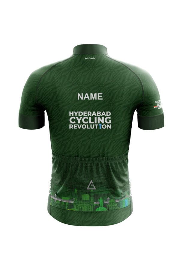 Club Fit Half Sleeve Cycling Jersey Team Hyderabad Cycling Revolution (BACK)