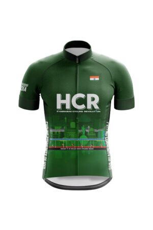 Club Fit Half Sleeve Cycling Jersey Team Hyderabad Cycling Revolution (FRONT)