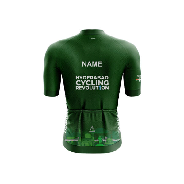 Cycling Jersey Race Fit Cycling Jersey Team Hyderabad Cycling Revolution (BACK)