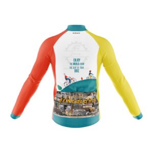 Front View of Club Fit Full Sleeve - Horamavu Cycling Squad