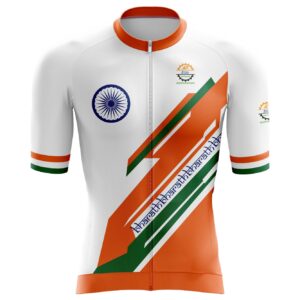 Bharath Edition Race Fit Cycling Jersey - Horamavu Cycling Squad (FRONT)