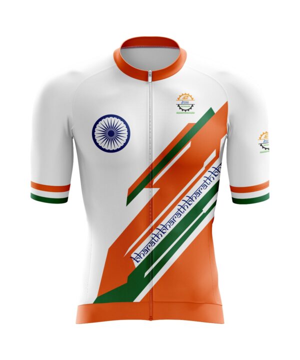 Bharath Edition Race Fit Cycling Jersey - Horamavu Cycling Squad (FRONT)