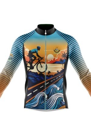 C2C Club Fit Full Sleeve Cycling Jersey - Horamavu Cycling Squad (FRONT)