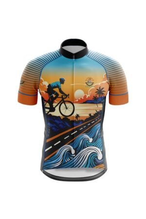 C2C Club Fit Half Sleeve Cycling Jersey - Horamavu Cycling Squad (FRONT)