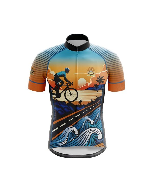 C2C Club Fit Half Sleeve Cycling Jersey - Horamavu Cycling Squad (FRONT)