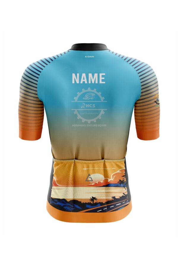 C2C Race Fit Cycling Jersey - Horamavu Cycling Squad (BACK)
