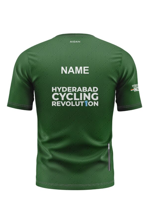 Cycling T Shirt Half Sleeve Cycling Jersey Team Hyderabad Cycling Revolution (FRONT)