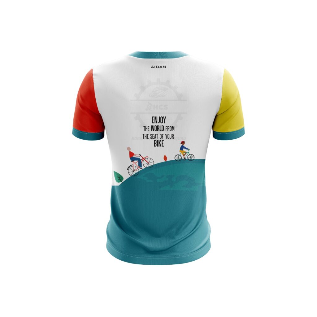 Normal T Shirt - Horamavu Cycling Squad (BACK)