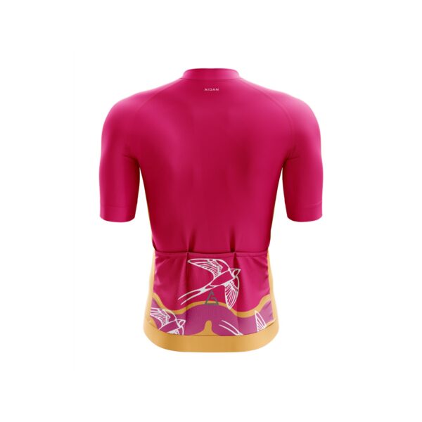 Soaring Swallow Jersey - Race Fit Cycling Jersey (BACK)