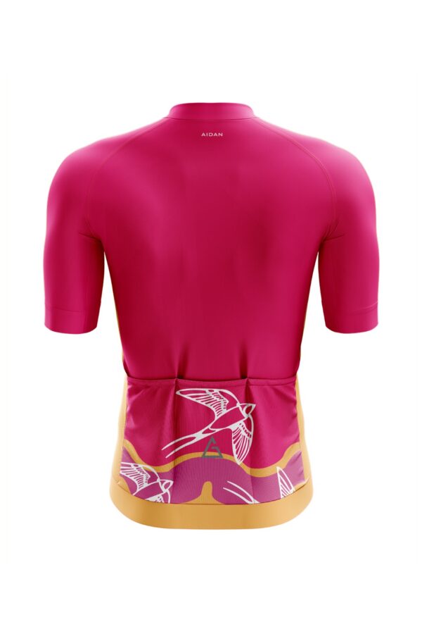 Soaring Swallow Jersey - Race Fit Cycling Jersey (BACK)