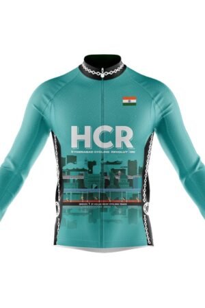 Skyline Spin Club  Fit  Full Sleeve Cycling Jersey  – Hyderabad Cycling Revolution