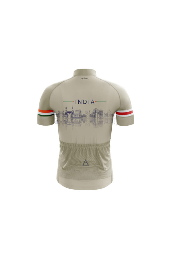 LEL 2025: Sandstone Spirit – Beige Edition Club Fit Half Sleeve Cycling Jersey - Image 2