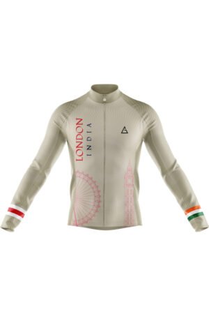 LEL 2025: Sandstone Spirit – Beige Edition Club Fit Full Sleeve Cycling Jersey