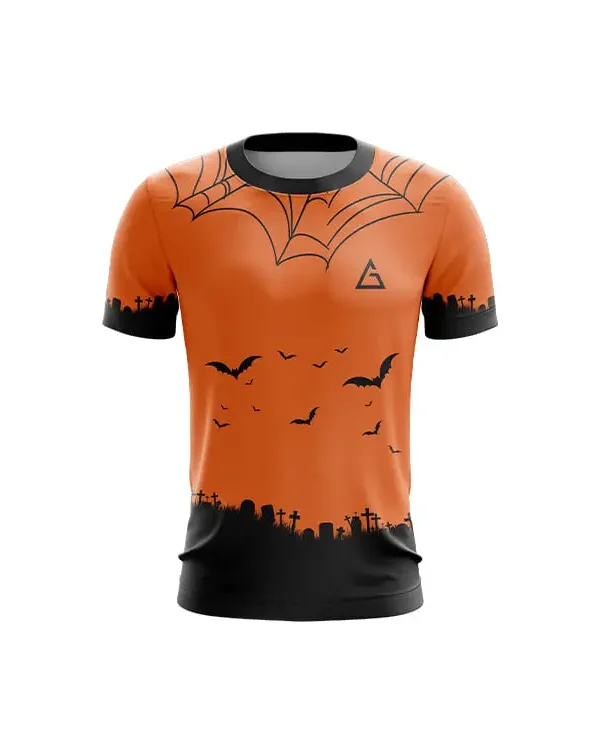 Halloween t shirt spooky night design