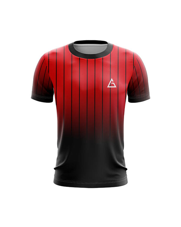Red football jersey red festive design for teams and players