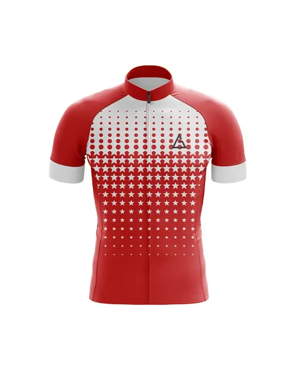 Club fit cycling jersey red edition