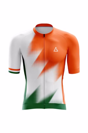 race fit cycling jersey india front view aerodynamic performance fit